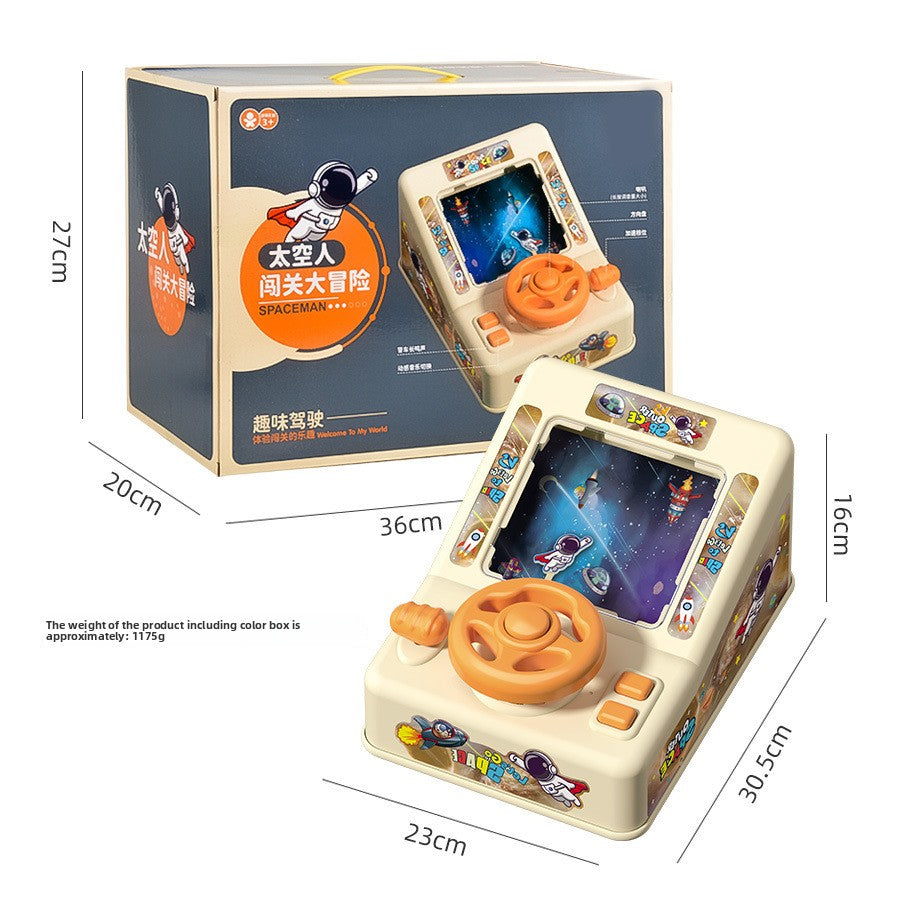 Children Steering Wheel Electric Game Console