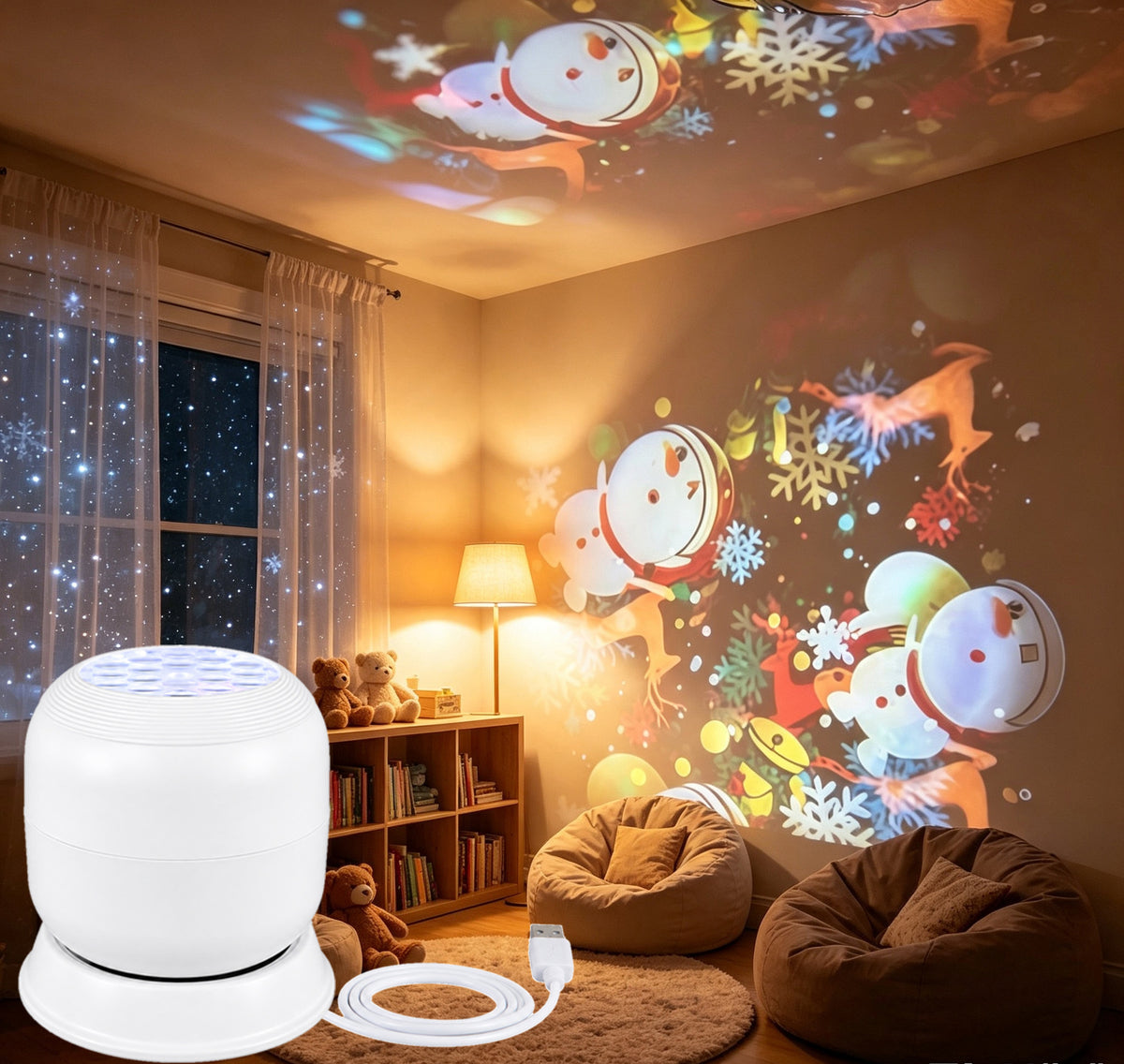 LED projection lamp