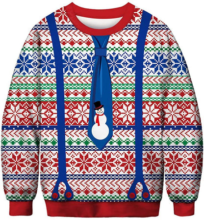 Round-neck pullover men's hooded sweatshirt