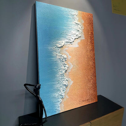Textured Ocean Wall Art Painting