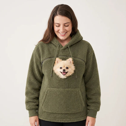 Womens Fleece Hooded Sweatshirt