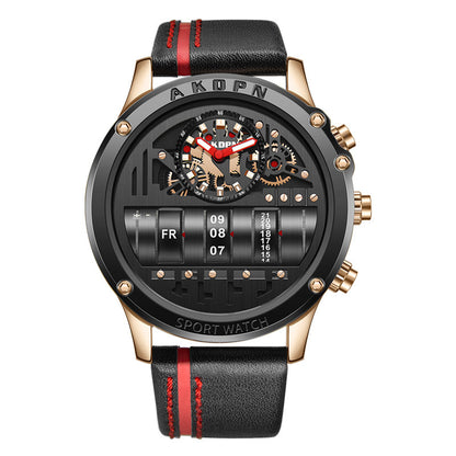 Mens Quartz Watch with Calendar