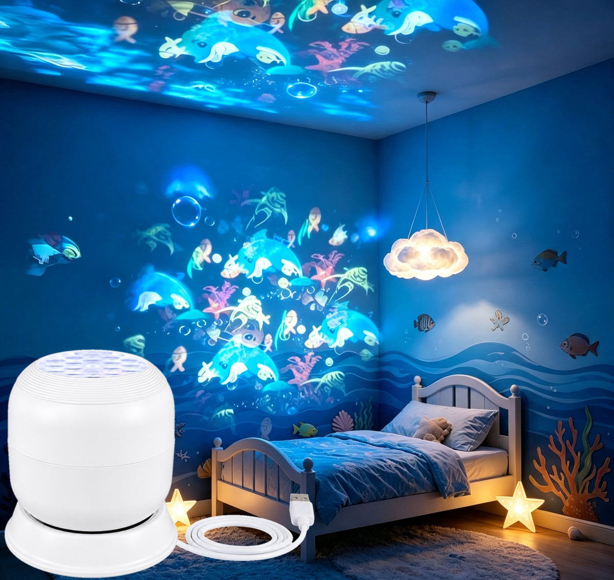 LED projection lamp