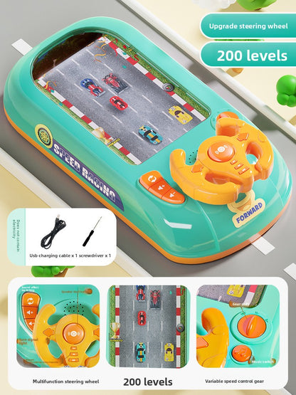 Children Steering Wheel Electric Game Console