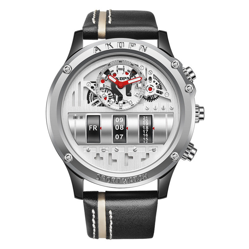 Mens Quartz Watch with Calendar